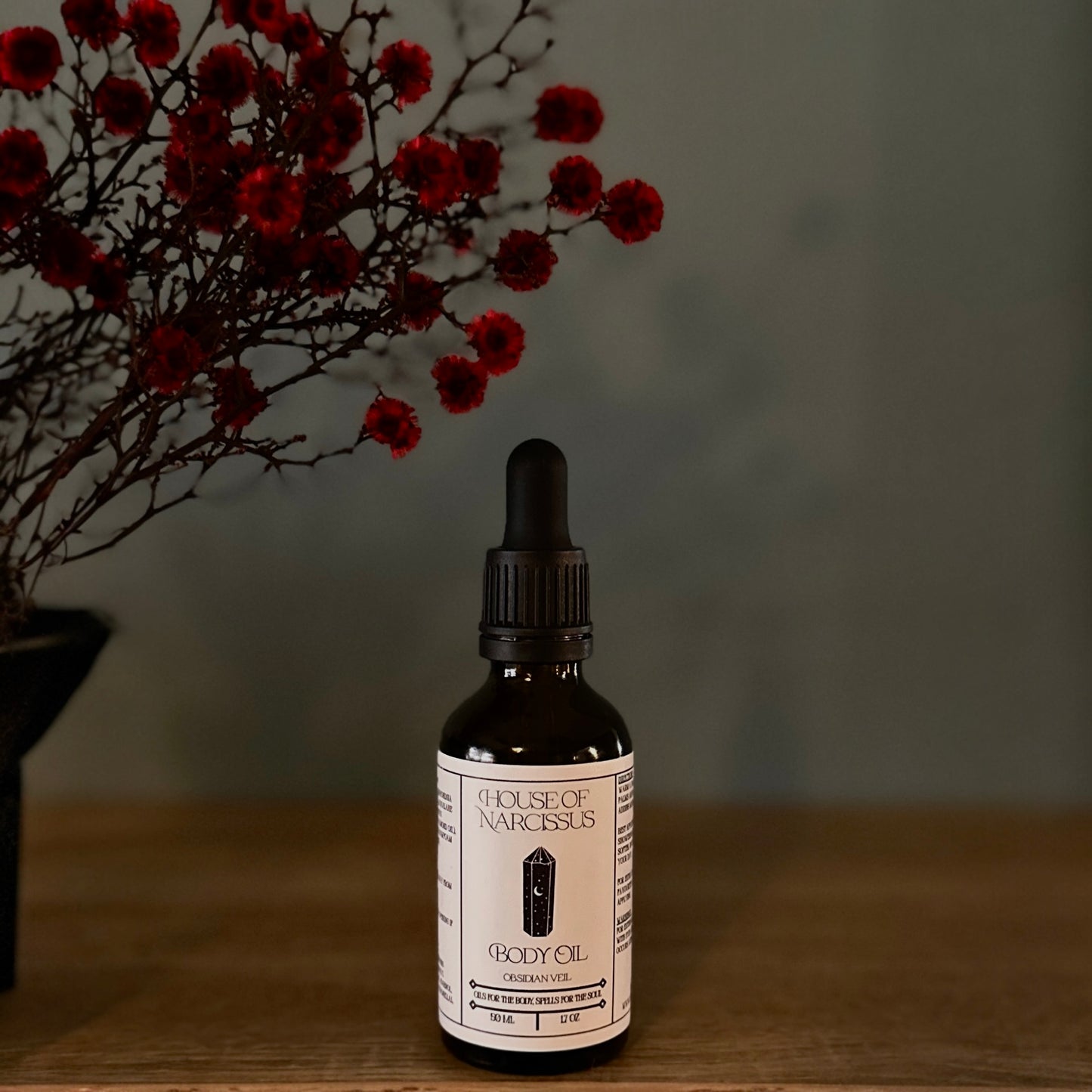 Obsidian Veil — Body Oil (50ml)
